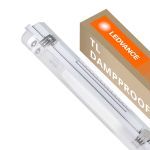 Ledvance LED Waterproof Batten Damp Proof Housing Performance | Suitable for 2x120cm LED Tube
