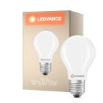 Ledvance Classic LED E27 Pear Filament Frosted 5W 1055lm - 827 Extra Warm White | Replaces 75W