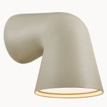 Nordlux Front Wall Light Aluminium Sanded | Suitable for GU10