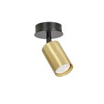 Emibig Ceiling Light Zen Steel Black | Suitable for 1x GU10 - Max 10W