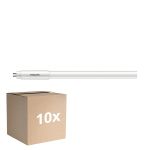 Multipack 10x Philips Master LED T5 (Mains AC) High Efficiency 7W 1000lm - 830 Warm White | 55cm - Replaces 14W