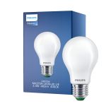 Philips MASTER LED Bulb Ultra Efficient E27 Pear Frosted 2.3W 485lm - 840 Cool White | Replaces 40W