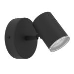 Eglo Ceiling Spot Consuma 1 Steel Black | Suitable for GU10