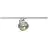 SLV Tracklight Spot Kalu 1-Phase Aluminium Grey | Suitable for 1x GU10 (AR111) 