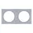 Ledvance Spot Frame 100X200 Silver D68