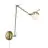 Nordlux Contina Wall Light Metal and Glass Brass | Suitable for G9