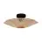 Good&Mojo Ceiling Light Panama Rattan Yellow | Suitable for 1x E27 