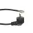 Noxion Power Supply Cable Black - Schuko Europlug + Open Ends - 2m - 3 pole 0,75mm2