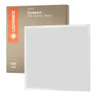 Ledvance LED Panel Compact Aluminium White 33W 3630lm - 830 Warm White | 60x60cm - UGR < 19
