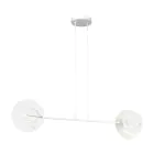 Emibig Pendant Xotic Steel White | Suitable for 2x E27 - Max 15W
